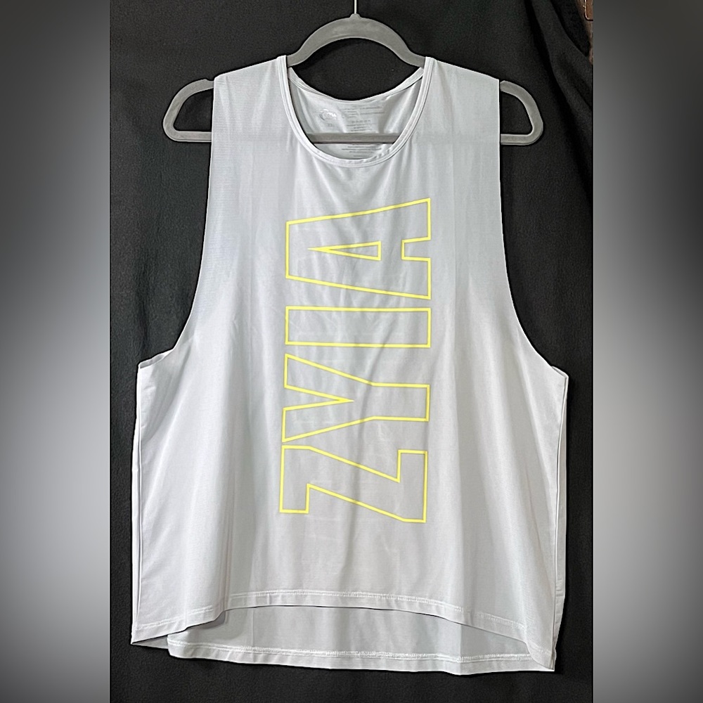 Zyia Active Logo Light Gray Tank (Sz XXL)